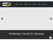 Tablet Screenshot of kooltempo.com